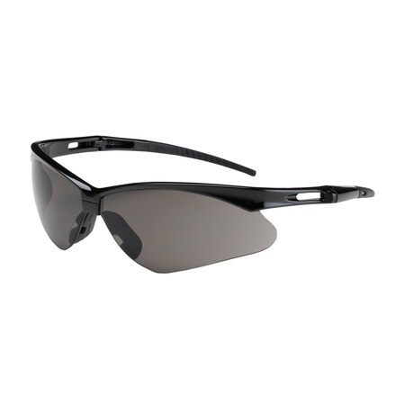 Pip Semi-Rimless Safety Glasses with Black Frame, Gray Lens and FogLess 3SixtyCoating 250-AN-10521